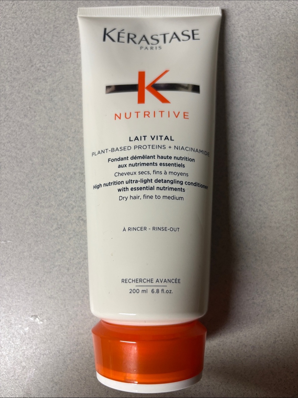 SEALED KERASTASE PARIS Nutritive Lait Vital Detangling Conditioner 6.8 oz